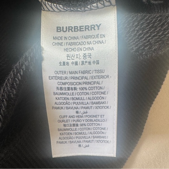 BURBERRY JARRAD SWEATSHIRT SIZE SMALL - Picture 7 of 9